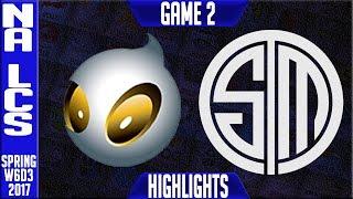 Dignitas vs TSM Highlights Game 2 - NA LCS W6D3 Spring 2017 - DIG vs TSM G2