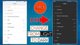 How to Turn on Dark Theme in MIUI Smartphones