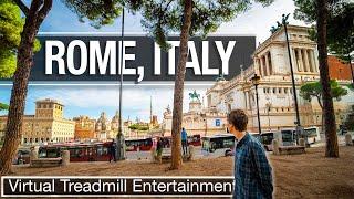 Rome Italy Walking Tour - Colosseum, Roman Forum, Curia of Pompey - 4k City Walks Live