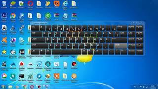 Как включить экранную клавиатуру Windows 7