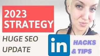 LinkedIn Content Strategy 2023: NEW LinkedIn Newsletter SEO and other LinkedIn Hacks and Tips