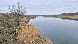 Зимний фидер. Самый короткий день в году. Бердянское водохранилище