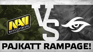 WATCH FIRST: RAMPAGE by Pajkatt! - Na`Vi vs Secret @ SL I-League StarSeries Season 3