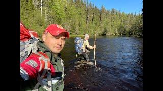 Три дня жизни в таёжной избе Исандово. река Золотица.