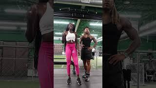 Train W/ Me At Your Own Risk Pt.1 Ft.Zaidra James #maketheworldfit #motivation #fitworld #fyp