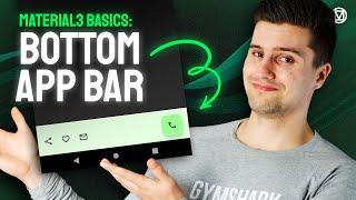 Bottom App Bars - UX With Material3