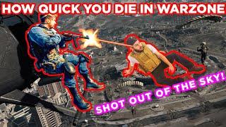 How Quick You Be Dying In Warzone  WARZONE IRL #Shorts