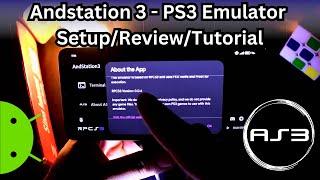 Andstation 3 - Playstation 3 Emulator android Setup Guide / Tutorial / Review