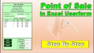 PoS (Point of Sale) in Excel