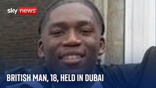 Marcus Fakana: Londoner, 18, held in Dubai for having sex with 17-year-old British girl