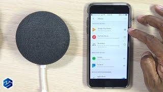 How To Setup Your Music Services To Google Home Devices