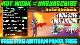 Free Fire Antiban Panel ️ NPC Name + Aimbot Injector 100 % Antiban All Rank Working | OB47 Update |