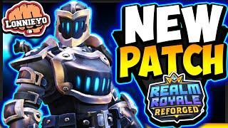 NEW PATCH - Lonnieyo First Time Playing *PATCH 3* | Realm Royale Reforged