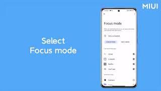 Focus Mode: Where you need to focus!