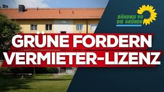 Immobilien: Grüne fordern «Lizenz zum Vermieten»