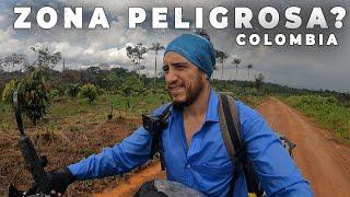 VISIT a COC4INA LABORATORY in ZONA de GU3RILLA in COLOMBIA | World on motorbike | Chapter #111