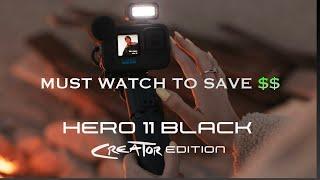 GoPro HERO 11 Black Creator Edition: Must Watch First To Save $$