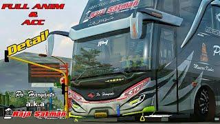 Share livery HR a.k.a "RAJA SALMAN" MOD JB2+ SHD ANGGA SAPUTRO CVT ALDOVADEWA || Mod bussid terbaru