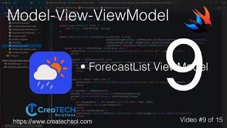 SwiftUI Weather App 9: ForecastList ViewModel