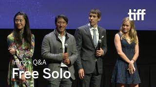 FREE SOLO Cast and Crew Q&A | TIFF 2018