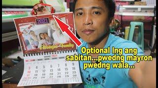 How to Make a Simple CALENDAR | KUYA DHODZ