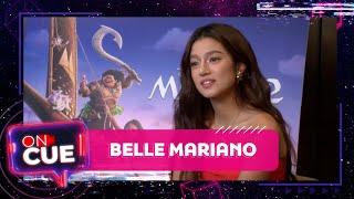 ON CUE: Belle Mariano, na-challenge sa pagkanta ng theme song ng 'Moana 2'