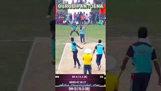 GURUDIPAN JENA ON FIREE ️#cricket#odishacricket#shorts#ytshorts#cricketkhabarodia