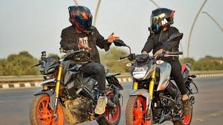 2025 Apache RTR 160 4V With USD Vs Yamaha MT-15 | Long Race | Which Is Faster?