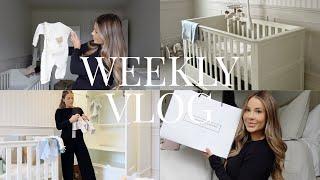 FEELING GUILTY, THE WHITE COMPANY HAUL + SORTING THE NURSERY WITH MY MAMA | VLOG | NADIA ANYA