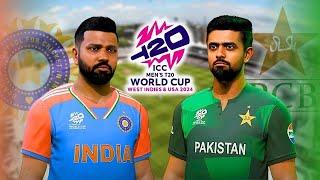 India Vs Pak Cricket 24 #3  Match Ahmedabad Ind 1-1 Pak