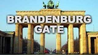 Brandenburg Gate in Berlin, a Well-Known Landmark of Germany