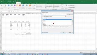 Excel 2016: The DMIN Function