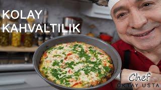 KAHVALTILIK AŞIRI KOLAY TARİF ️Nasıl Yapılır? | Chef Oktay Usta