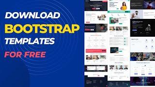 3 Best Modern Website Templates To Download For Free | Bootstrap Free Templates