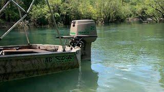 EXPLORING *SECRET* FLORIDA FRESHWATER SPRING IN MY DUCK BOAT!!!