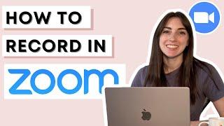 How to record yourself and your screen in Zoom + download Zoom recordings