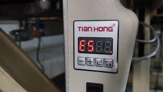 How to solve Error 5 Problem Tian Hong Control Box In Overlock machine