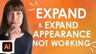 How to Fix Expand and Expand Appearance not working in Adobe Illustrator