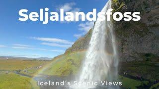 Walk Behind the Beautiful Seljalandsfoss Waterfall