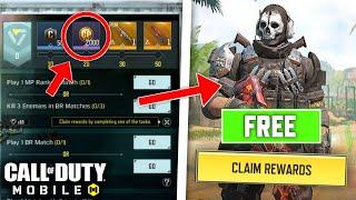 Get 3 FREE LEGENDARY skins & FREE 600 COD Points in Call of Duty Mobile! (Garena)