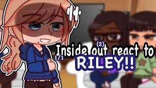 Inside out 2 react to Riley ! // Gacha react - gcrv // warnings in desc // inside out x gacha