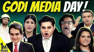 Time to Rename India's National Press Day - As GODI MEDIA DAY? | Akash Banerjee