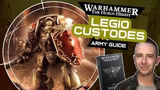 Horus Heresy LEGIO CUSTODES Army Guide - Every Unit & Where to Find Them!