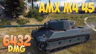 AMX M4 45 - 6 Kills 6.4K DMG - Rude! - World Of Tanks