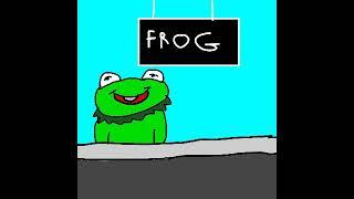 Kermit the Frog introduces the word, "FROG!"