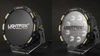 LightFox 9" Laser LED 4WD Driving Lights