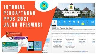 Tutorial Pendaftaran PPDB 2021 Jalur Afirmasi