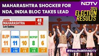Maharashtra Election Results | Maharashtra Shocker For NDA, INDIA BlocTakes Lead