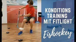 Kraft und Konditionstraining Eishockey mit Fitlight in MTC Pieter Keulen