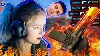 BEST SHROUD & STEWIE2K Destroying Female CSGO TOP PLAYS!